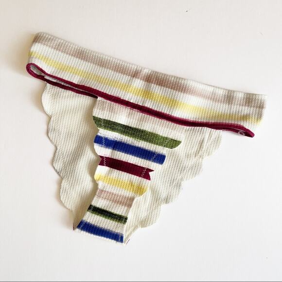 Marysia Swim Santa Clara Bikini Bottom Striped - Picture 1 of 9